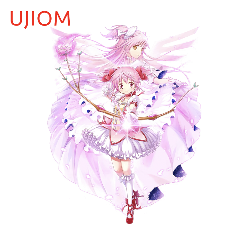 Home Bathroom Wallpaper - UJIOM Anime Madoka Graffiti Wall Sticker