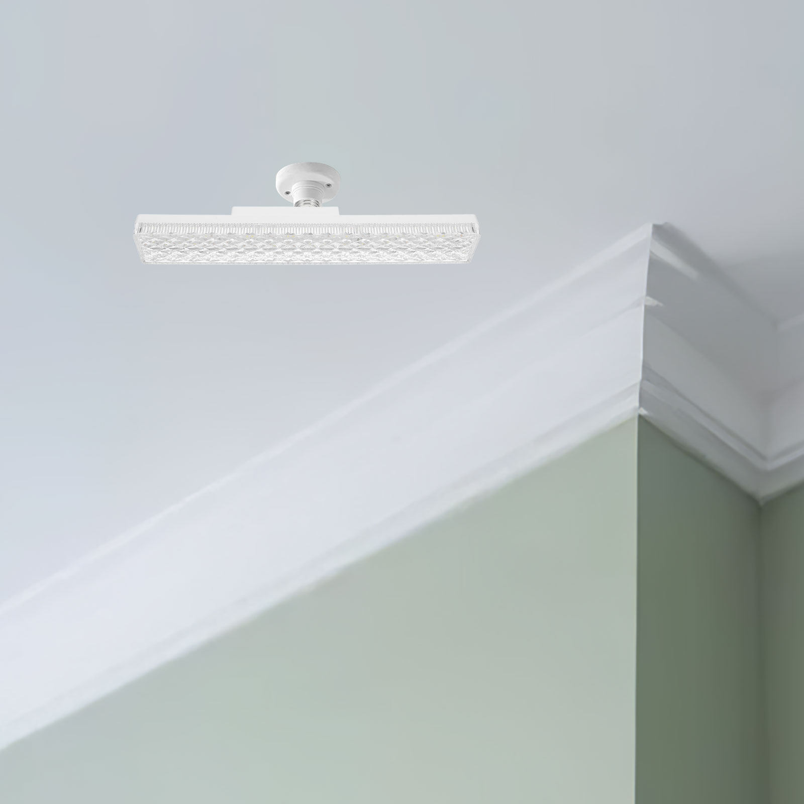 Home Living Bathroom Vanity - 18W E27 LED Strip Light Rectangular