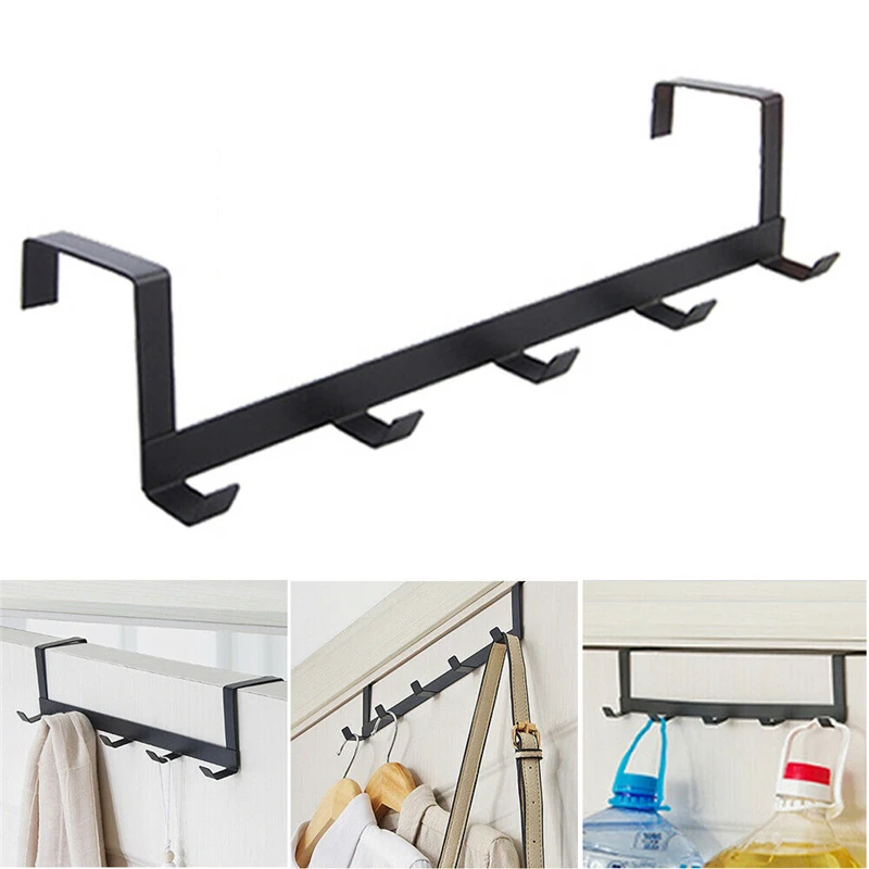 Hooks Over The Door 5 Hooks Ho - Home Bathroom Essentials ulasan dan harga