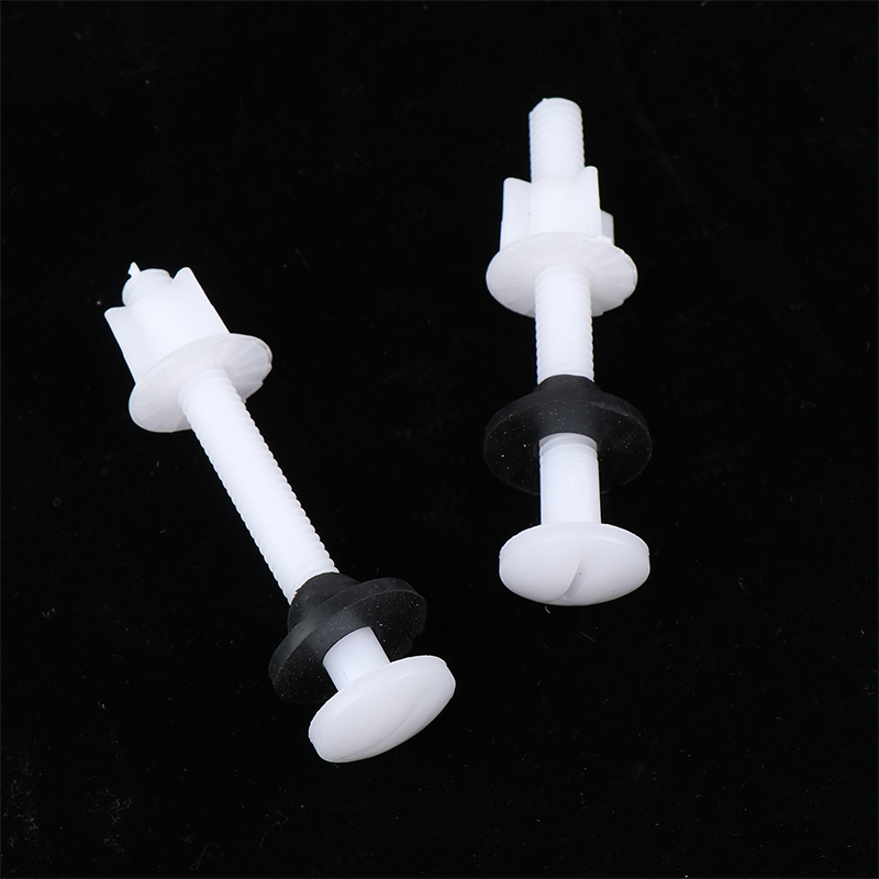 2Pcs Plastic Toilet Seat Hinge - Home Bathroom Fittings ulasan dan harga