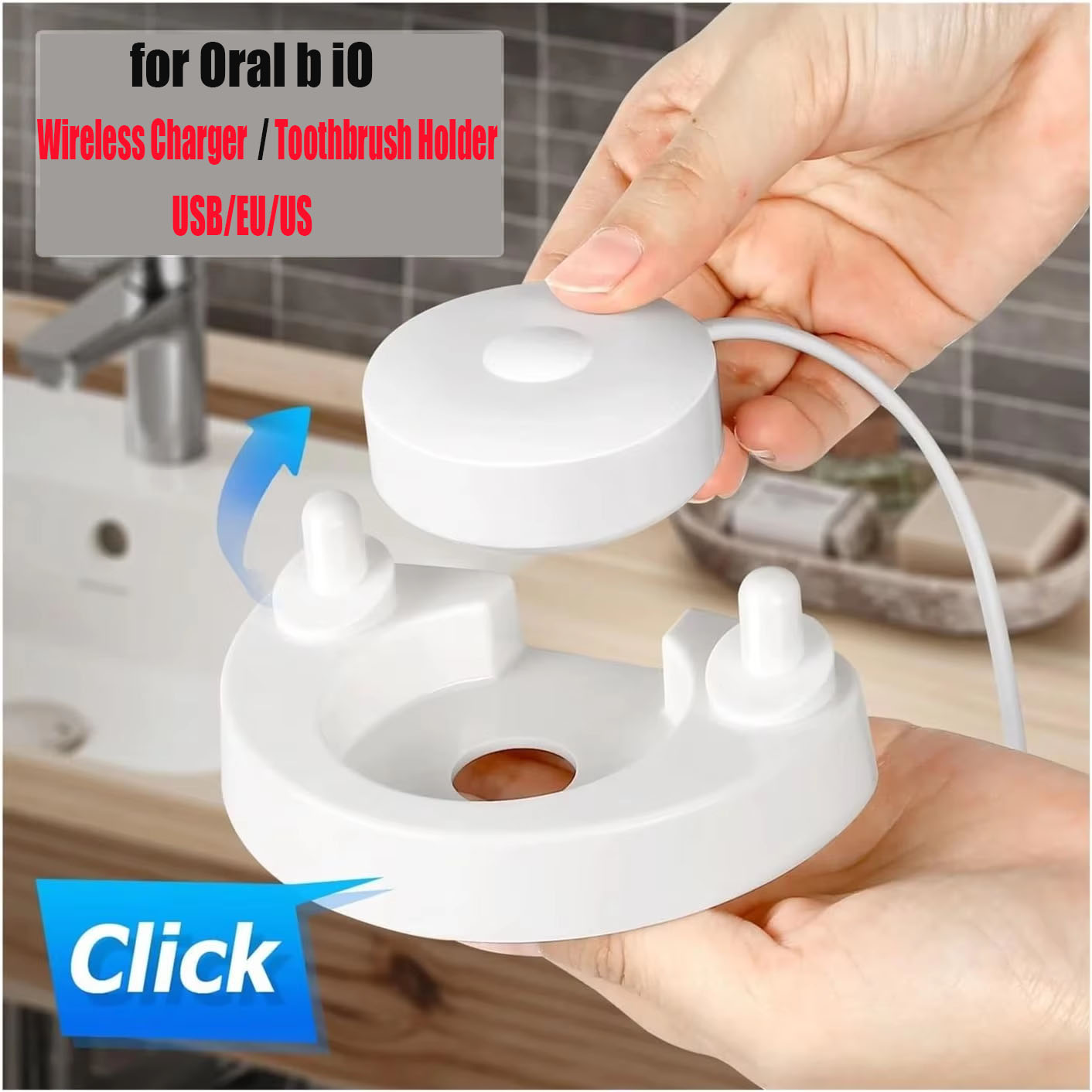Oral B iO Electric Toothbrush  - Toothbrush Holder Set ulasan dan harga