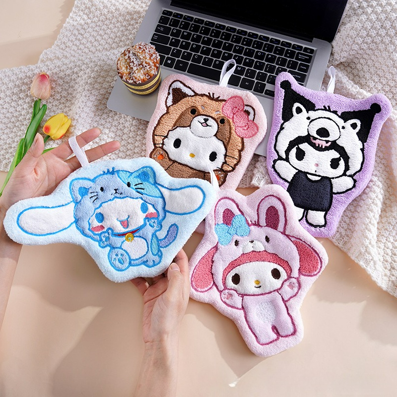 1/4 Pcs Soft Thick Sanrio Kuro - Home Bathroom Essentials ulasan dan harga