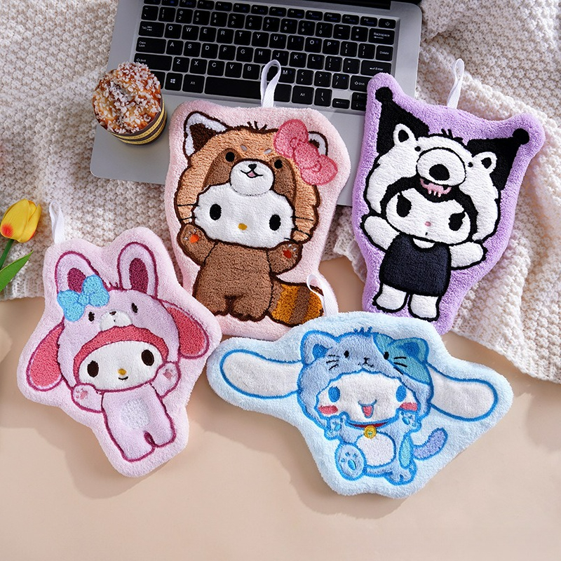 1/4 Pcs Soft Thick Sanrio Kuro - Home Bathroom Essentials ulasan dan harga