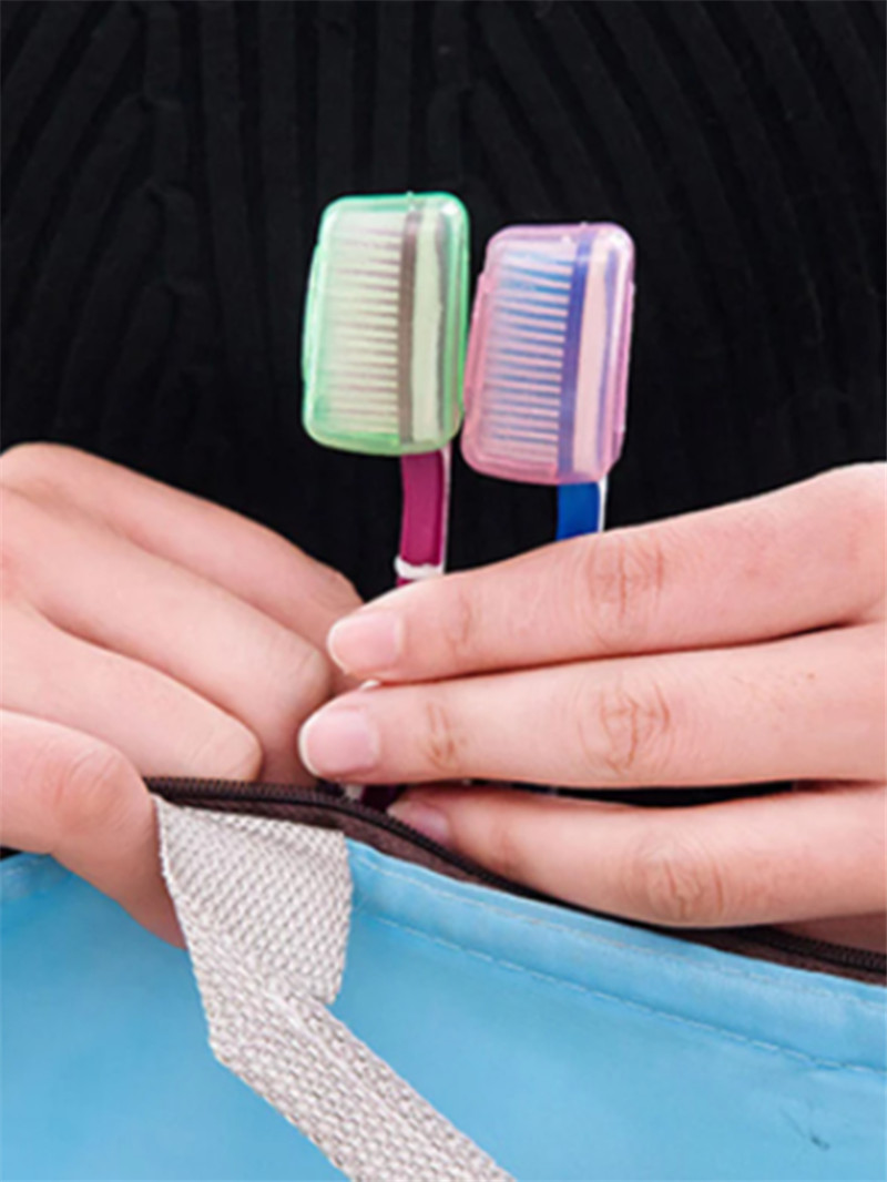 5Pcs/Set Portable Toothbrush C - Toothbrush Holder Set ulasan dan harga
