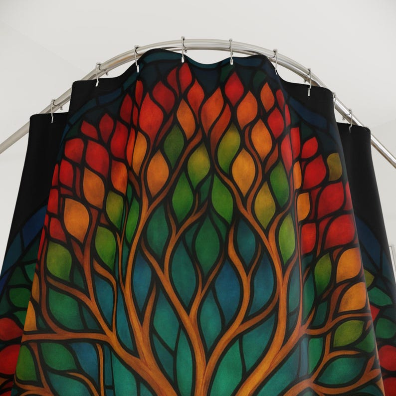 Bohemian Tree of Life Shower C - Home Bathroom Design Ideas ulasan dan harga