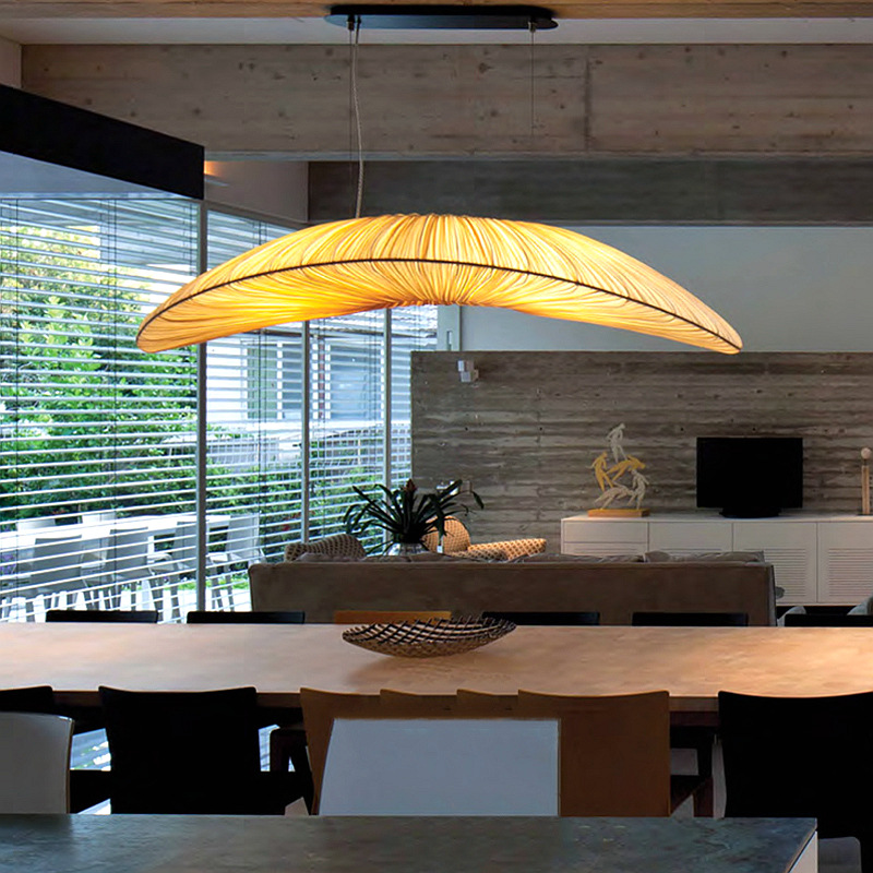 Sailboat fabric led pendant la - Home Bathroom Lighting Design ulasan dan harga