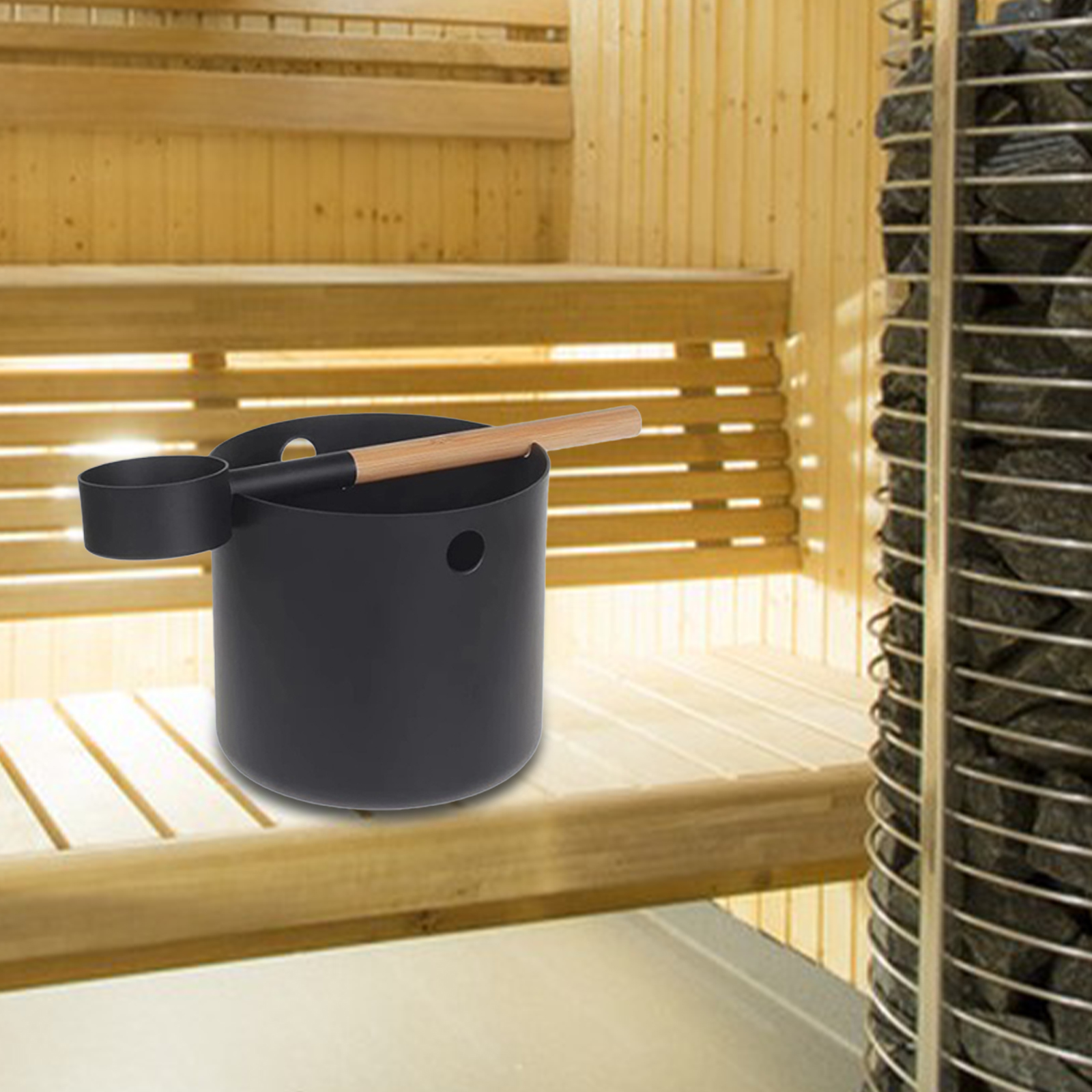 4L Versatile Sturdy with Handl - Home Bathroom With Sauna ulasan dan harga