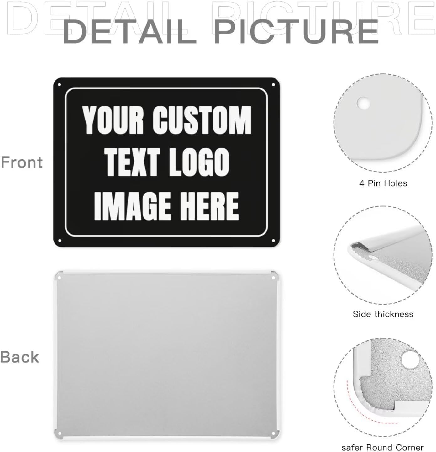 Custom Sign Personalized Metal - Home Bathroom Design ulasan dan harga