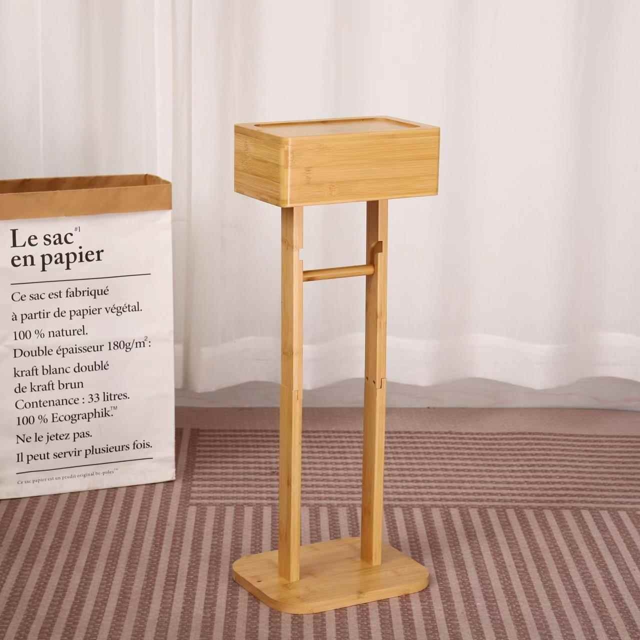 Bathroom Floor Standing Storag - Home Bathroom Paper Towel Holder ulasan dan harga