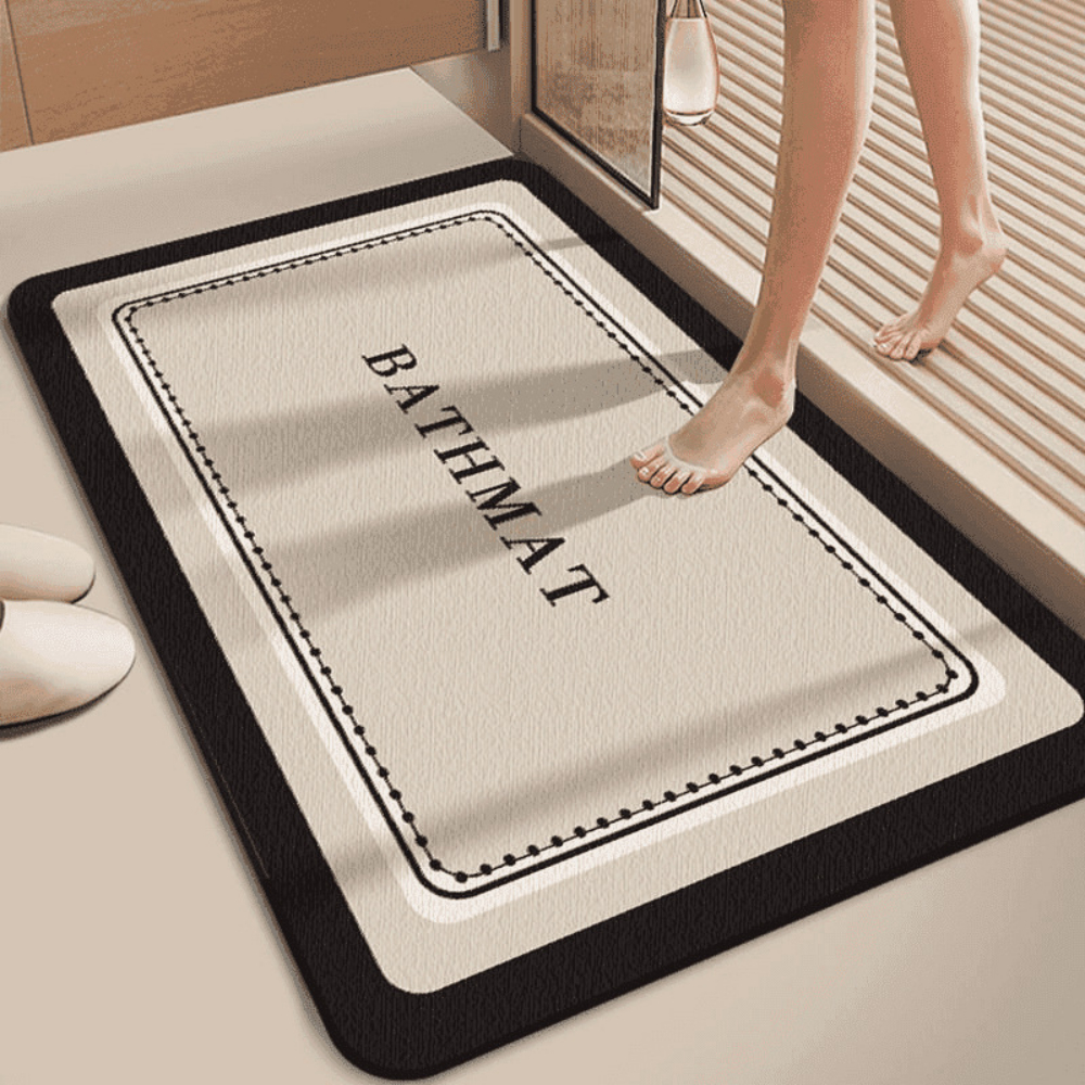 BATHMAT Letter Dot Frame Print - Home Bathroom Design ulasan dan harga