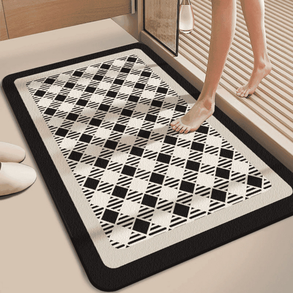 BATHMAT Letter Dot Frame Print - Home Bathroom Design ulasan dan harga