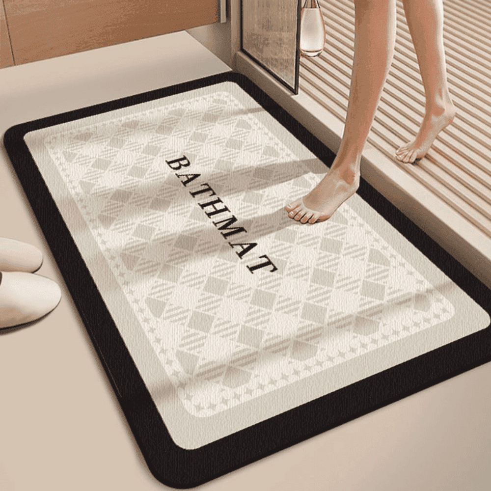 BATHMAT Letter Dot Frame Print - Home Bathroom Design ulasan dan harga
