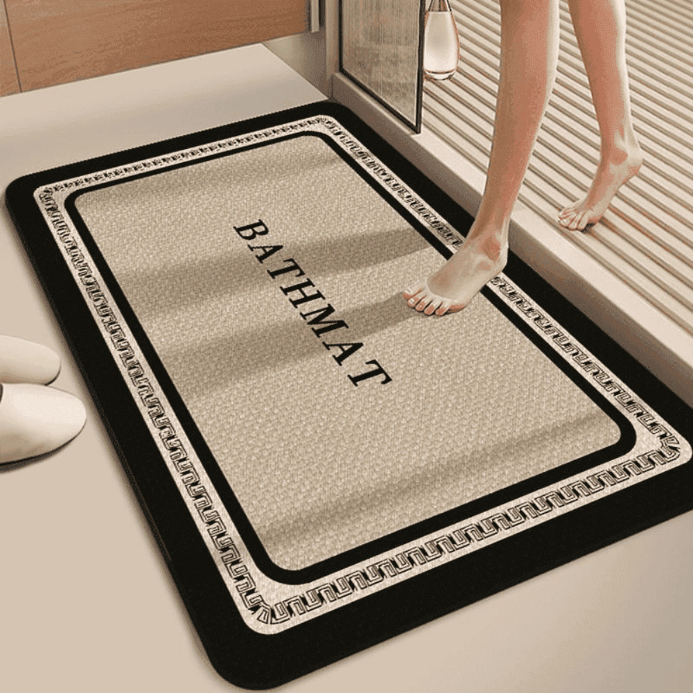 BATHMAT Letter Dot Frame Print - Home Bathroom Design ulasan dan harga