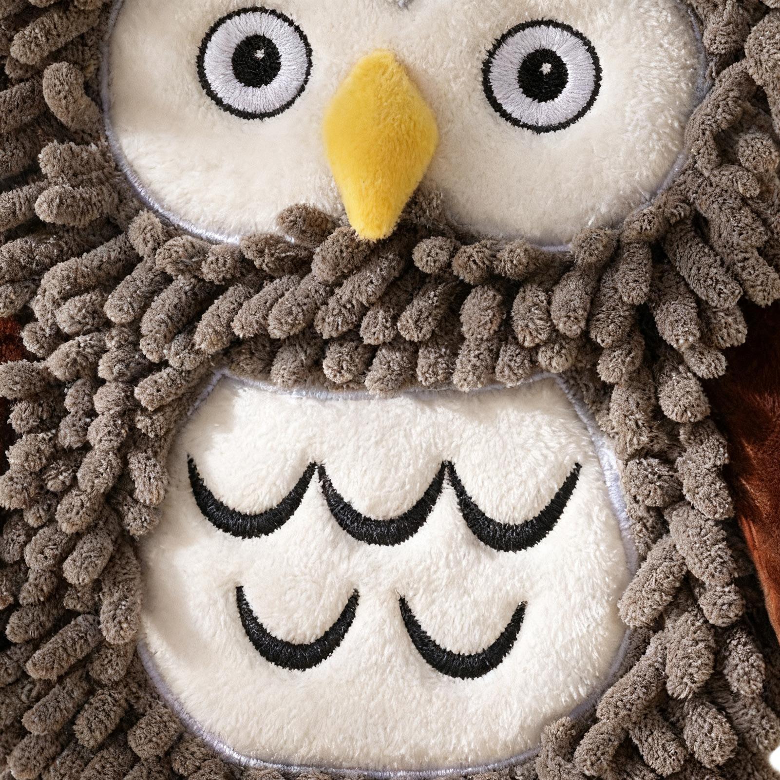 Hand Towel With Loop Owl Desig - Home Bathroom Design ulasan dan harga