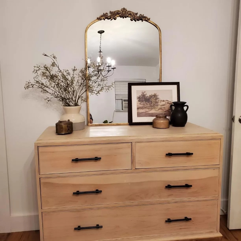 Dressing Table Luxury Mirror L - Home Living Bathroom Vanity ulasan dan harga