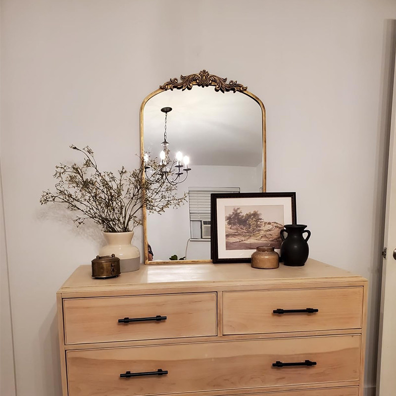 Dressing Table Luxury Mirror L - Home Living Bathroom Vanity ulasan dan harga
