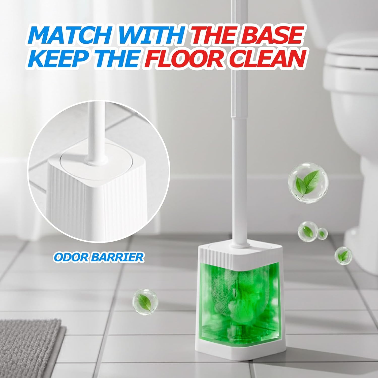 2Pack Toilet Bowl Brush and Ho - Home Bathroom Essentials ulasan dan harga