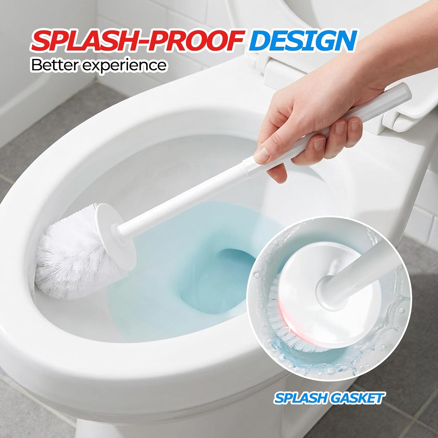 2Pack Toilet Bowl Brush and Ho - Home Bathroom Essentials ulasan dan harga