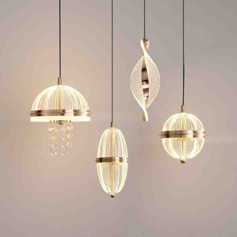 Modern Minimalist LED Hanging  - Home Bathroom Lighting Design ulasan dan harga