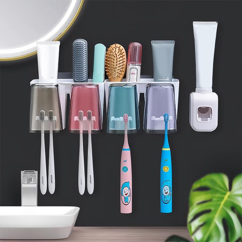 Multifunctional Toothbrush Hol - Toothbrush Holder Set ulasan dan harga