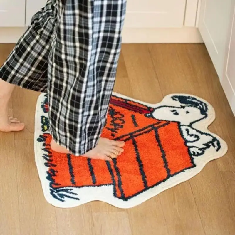 Lovely Snoopy Cartoon Floor Ma - Home Goods Bathroom Mats ulasan dan harga