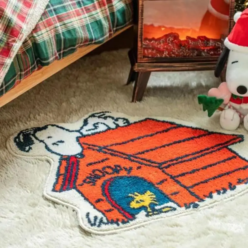Lovely Snoopy Cartoon Floor Ma - Home Goods Bathroom Mats ulasan dan harga