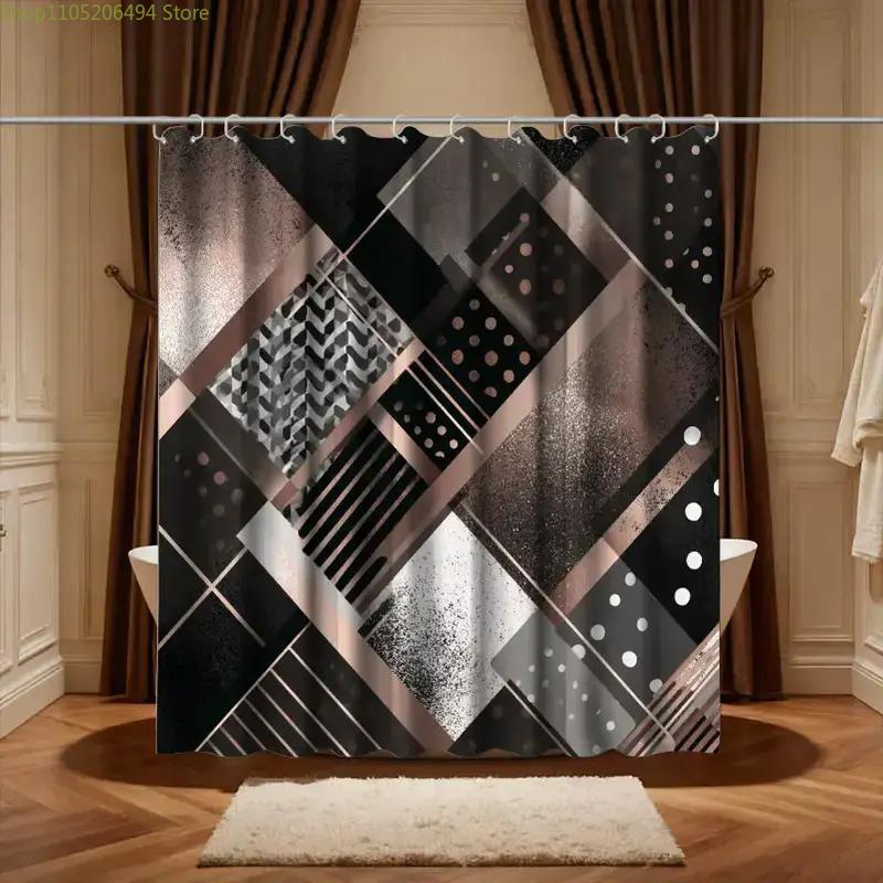 Modern Geometric Abstract Show - Home Bathroom Design Ideas ulasan dan harga