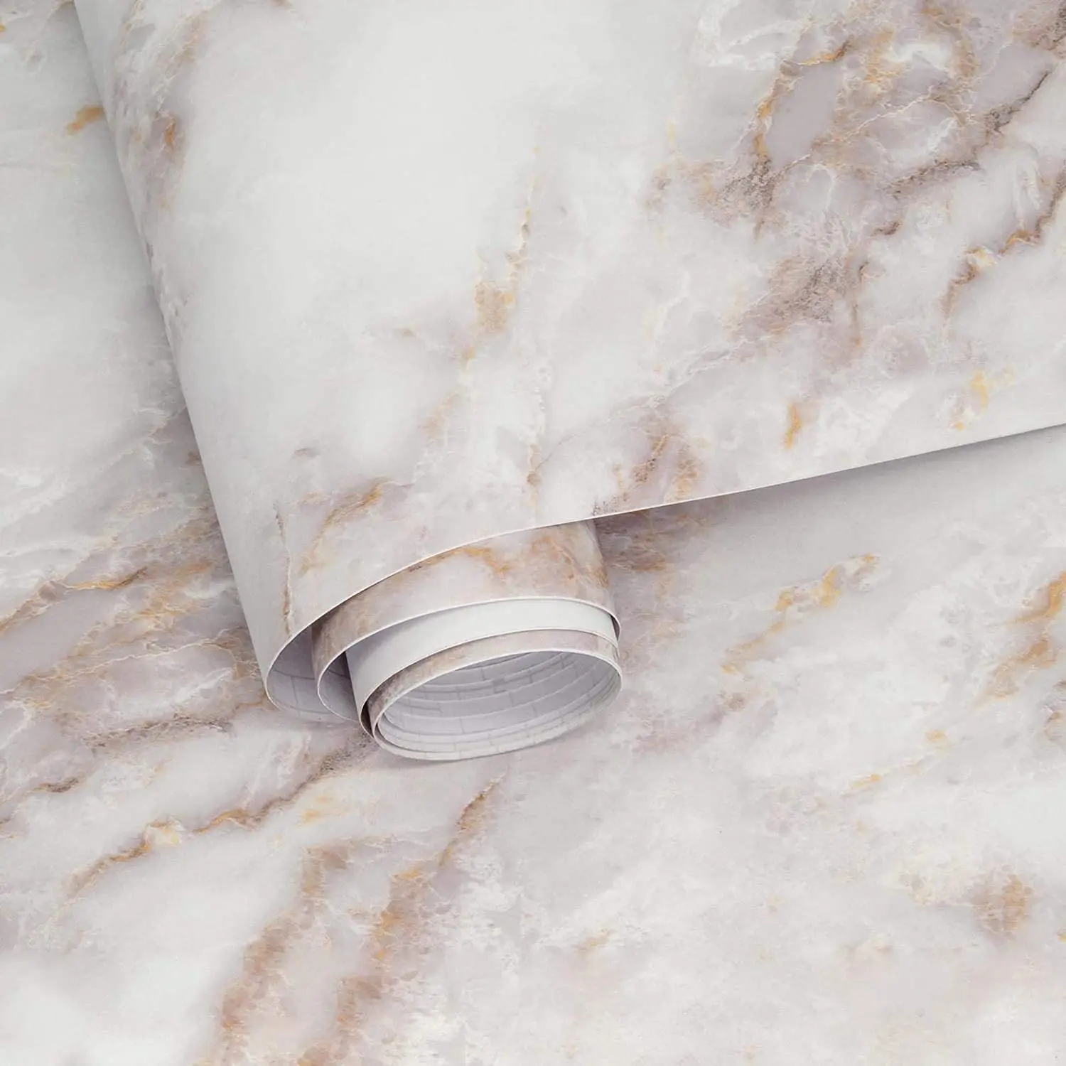 Matte Marble Self Adhesive Sti - Home Bathroom Wallpaper ulasan dan harga