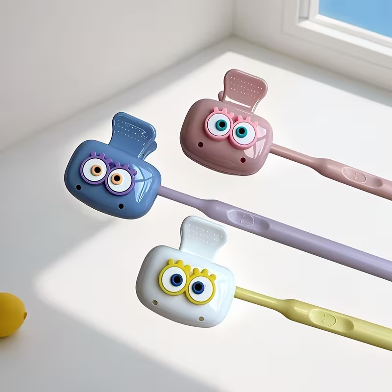 3 pieces of cute eye-shaped to - Toothbrush Holder Set ulasan dan harga