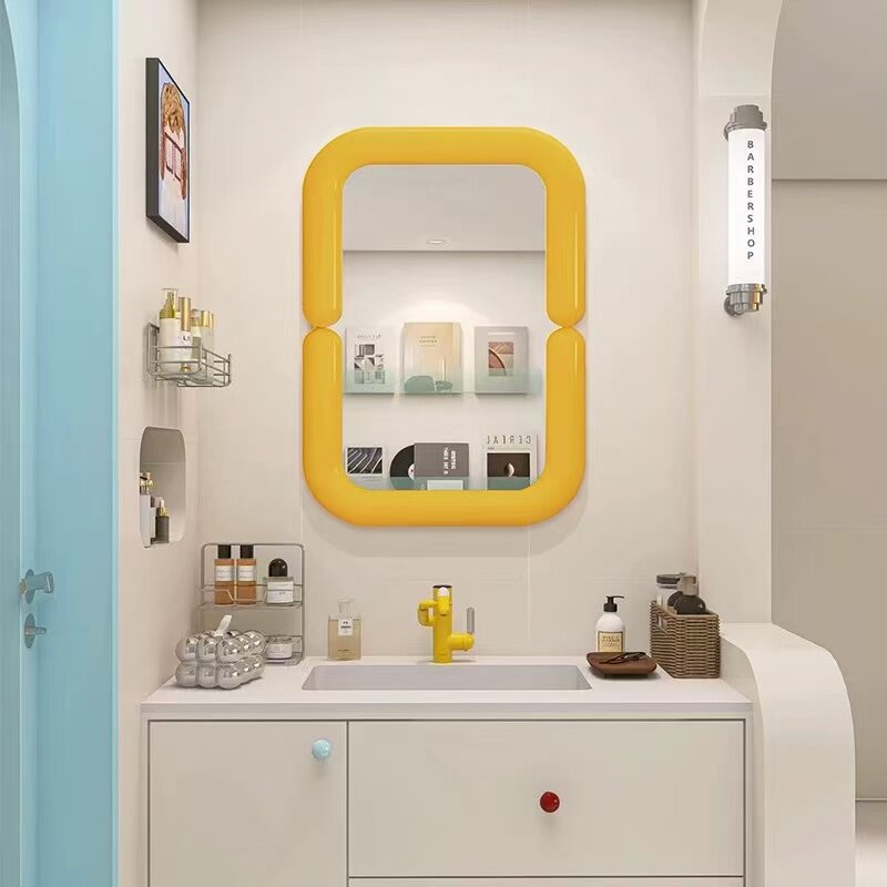 Hanging Big Mirror Funky Luxur - Home Living Bathroom Vanity ulasan dan harga