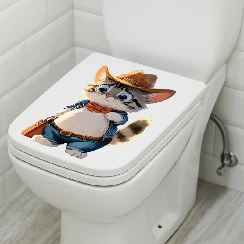 Ocean Themed Toilet Sticker Wa - Home Bathroom Design ulasan dan harga