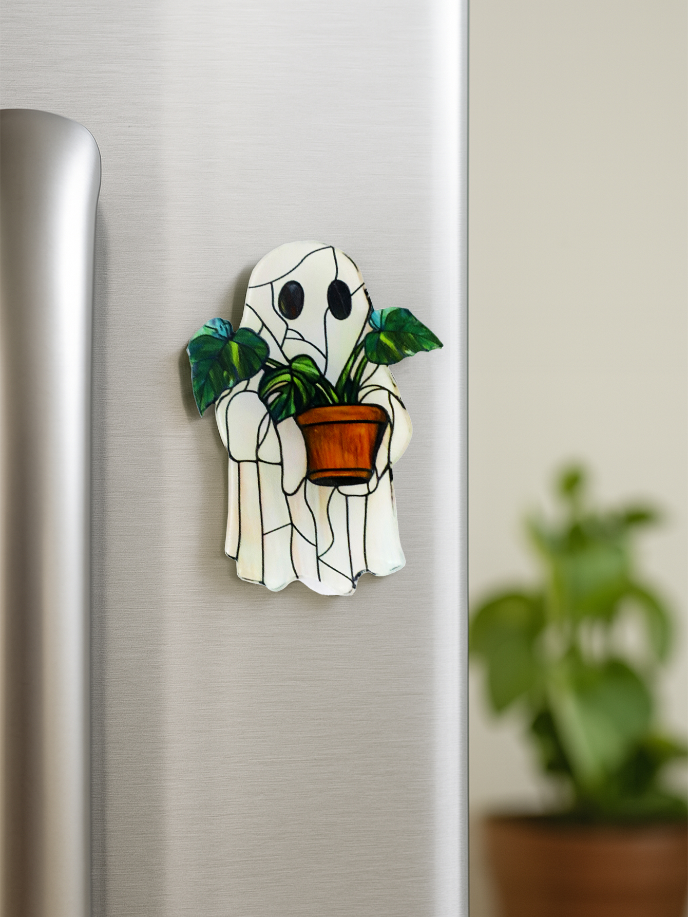 Halloween Ghost Acrylic Sticke - Home Bathroom Design ulasan dan harga