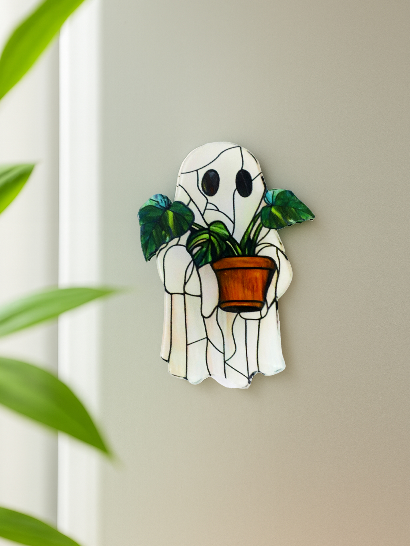 Halloween Ghost Acrylic Sticke - Home Bathroom Design ulasan dan harga
