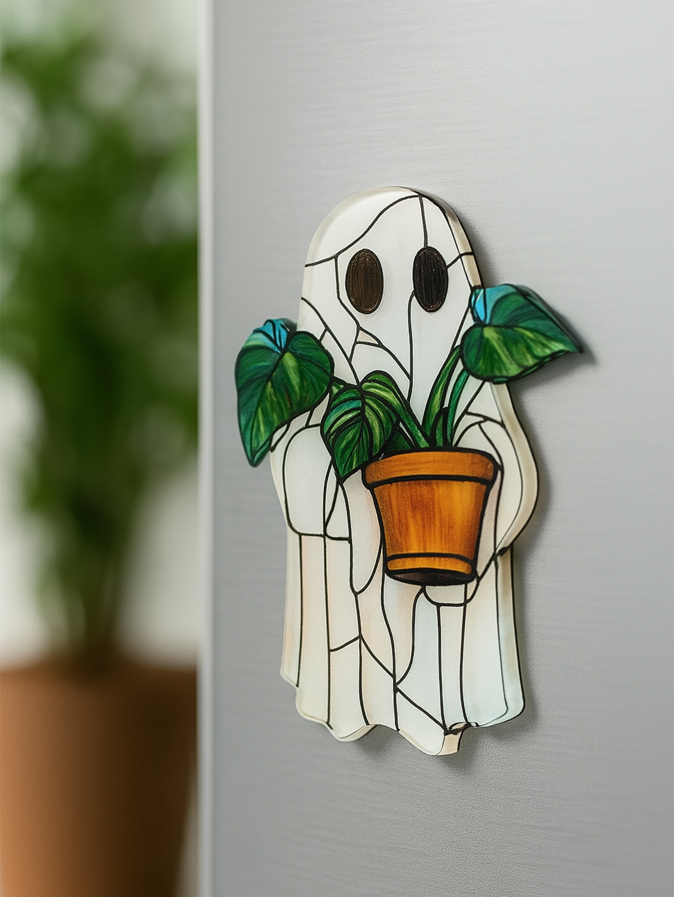 Halloween Ghost Acrylic Sticke - Home Bathroom Design ulasan dan harga