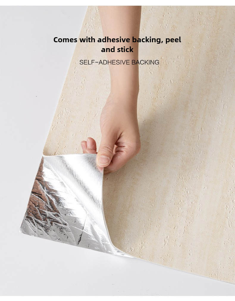 3D Self-adhesive Soft Ceramic  - Home Bathroom Wallpaper ulasan dan harga