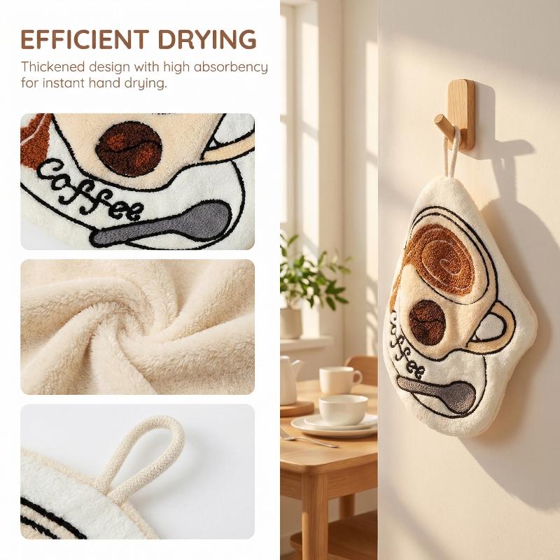 Quick Dry Absorbent Coffee Han - Home Bathroom Design ulasan dan harga