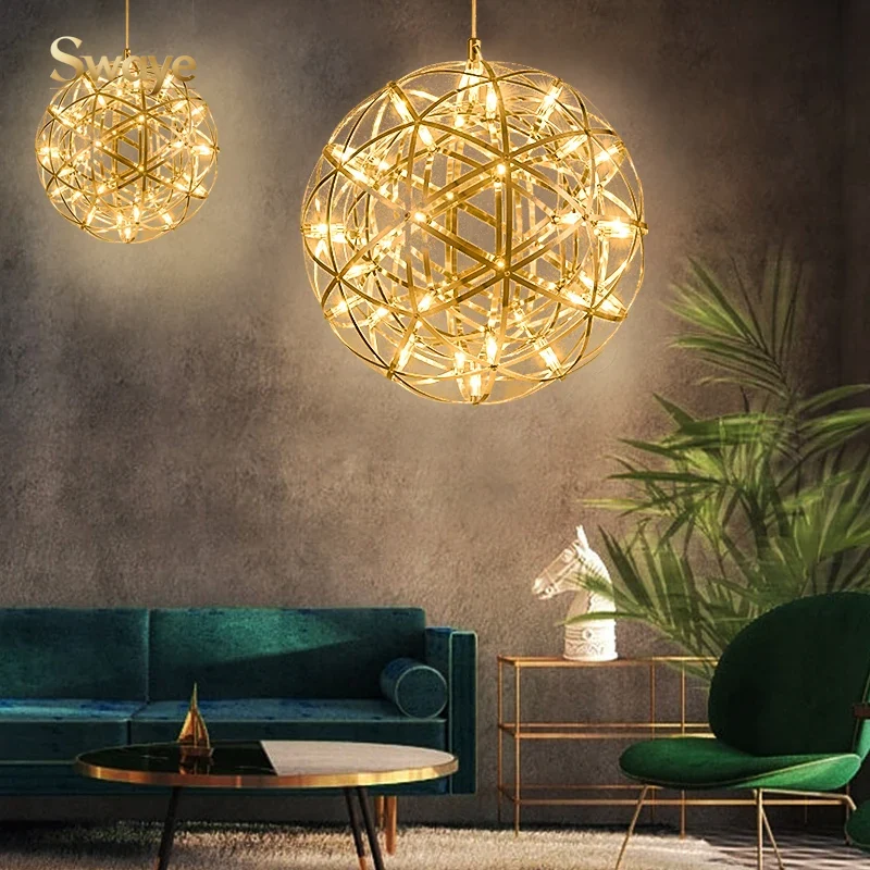 Nordic Modern LED Chandeliers  - Home Bathroom Lighting Design ulasan dan harga