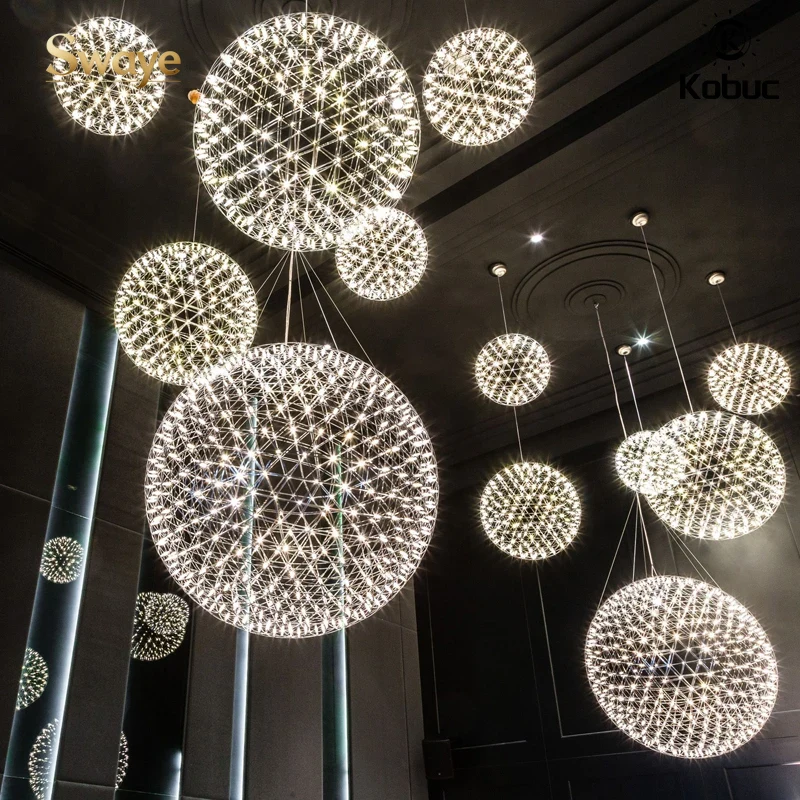 Nordic Modern LED Chandeliers  - Home Bathroom Lighting Design ulasan dan harga