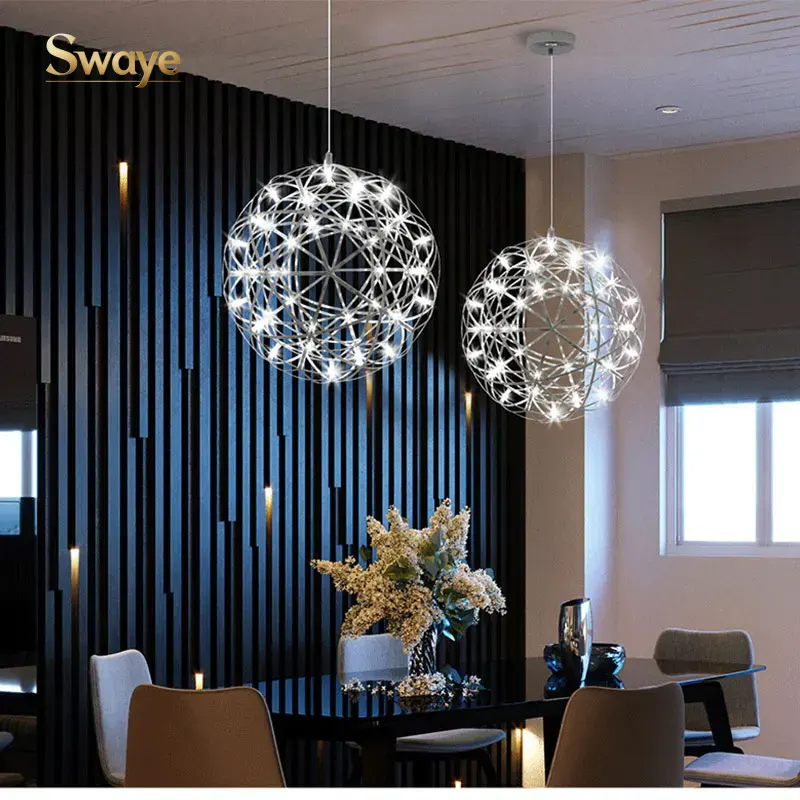 Nordic Modern LED Chandeliers  - Home Bathroom Lighting Design ulasan dan harga