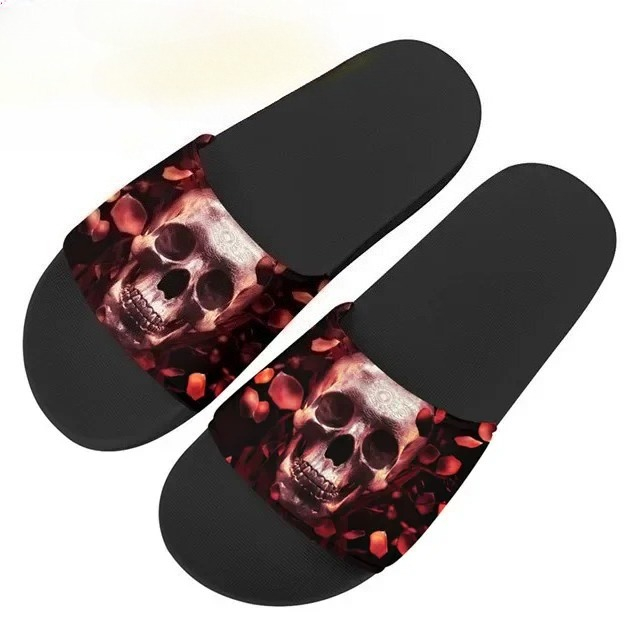 Gothic Skull Design Woman Summ - Home Bathroom Design ulasan dan harga