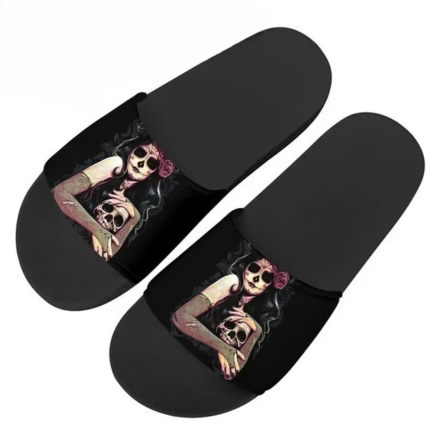 Gothic Skull Design Woman Summ - Home Bathroom Design ulasan dan harga