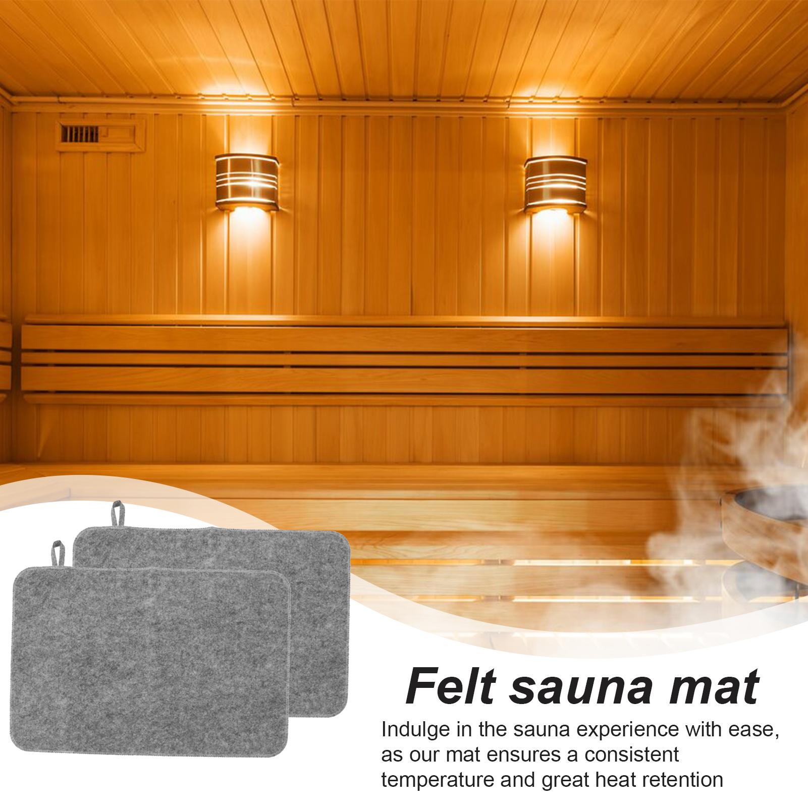 50x33cm Sauna Mat 2pcs Sauna S - Home Bathroom With Sauna ulasan dan harga