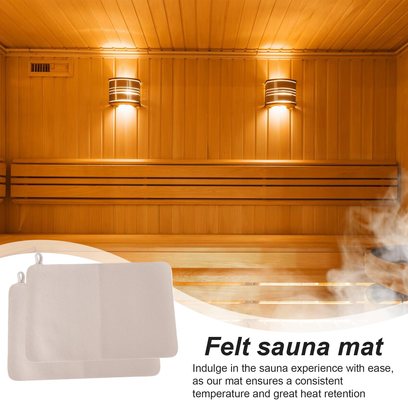 50x33cm Sauna Mat 2pcs Sauna S - Home Bathroom With Sauna ulasan dan harga