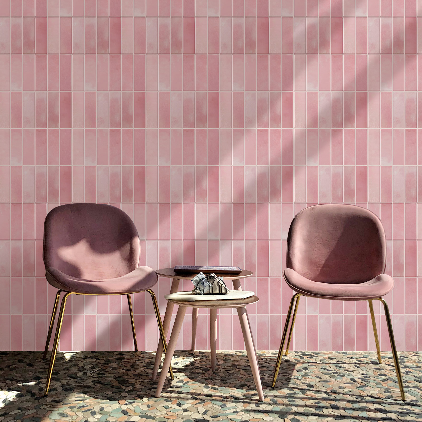 10 PCS Modern Peel And Stick B - Home Bathroom Wallpaper ulasan dan harga