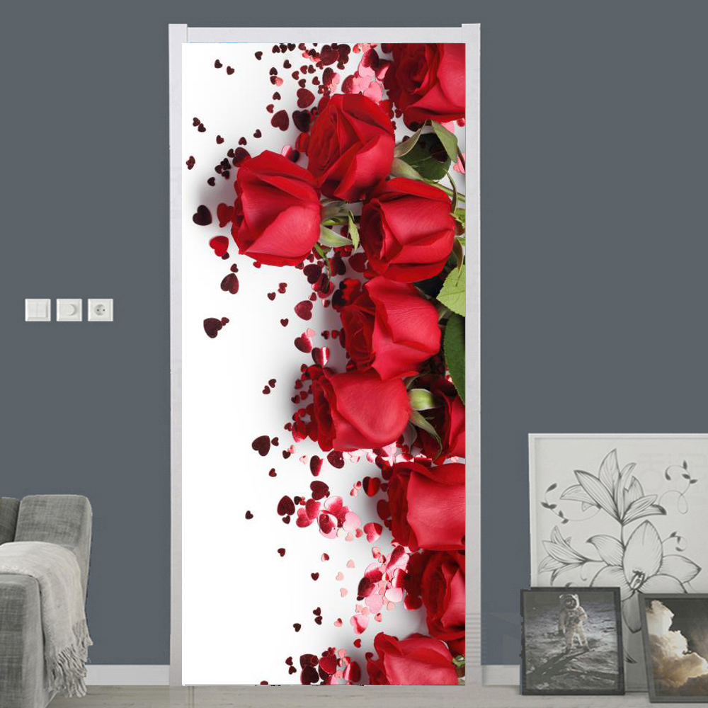 White Rose Flower Wallpaper Fo - Home Bathroom Wallpaper ulasan dan harga