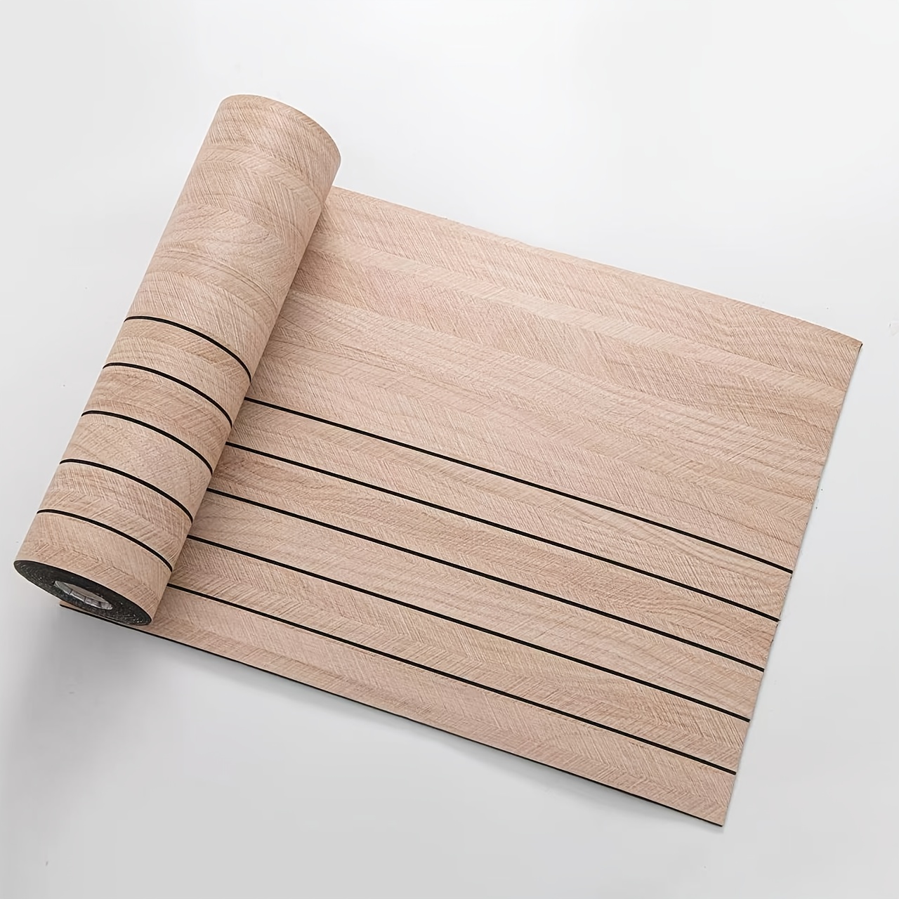 Ultra-Thick 3D Vintage Wood Gr - Home Bathroom Wallpaper ulasan dan harga