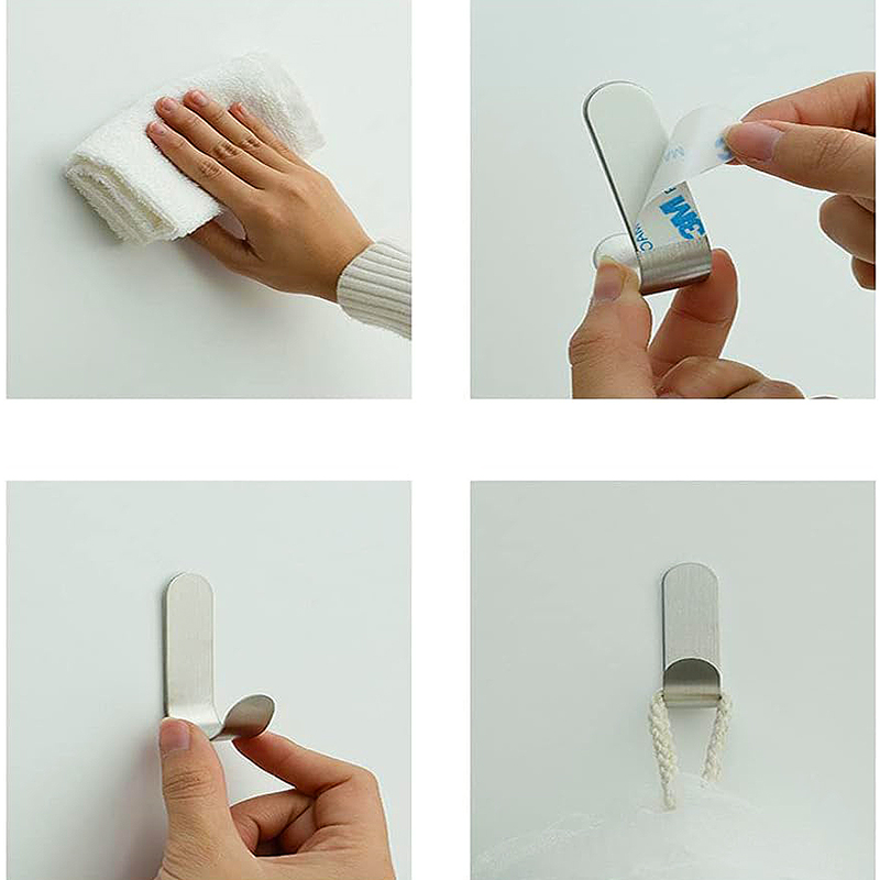 Self Adhesive Strong Wall Hook - Home Bathroom Essentials ulasan dan harga