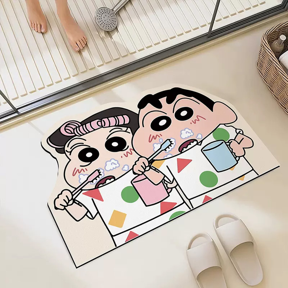 Cute Crayon Xiaoxin Bathroom C - Home Goods Bathroom Mats ulasan dan harga