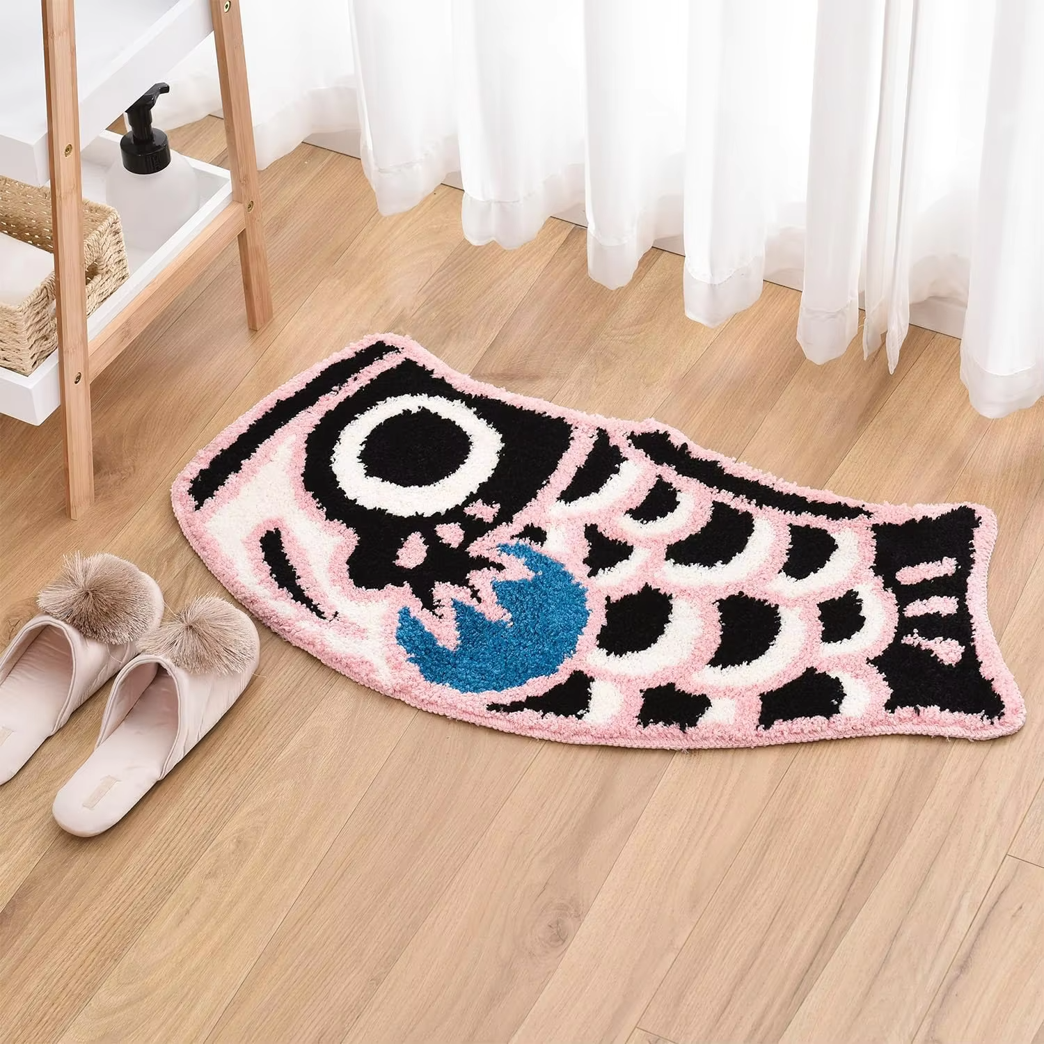 VIKAMA Auspicious Carp Carpet  - Home Goods Bathroom Mats ulasan dan harga