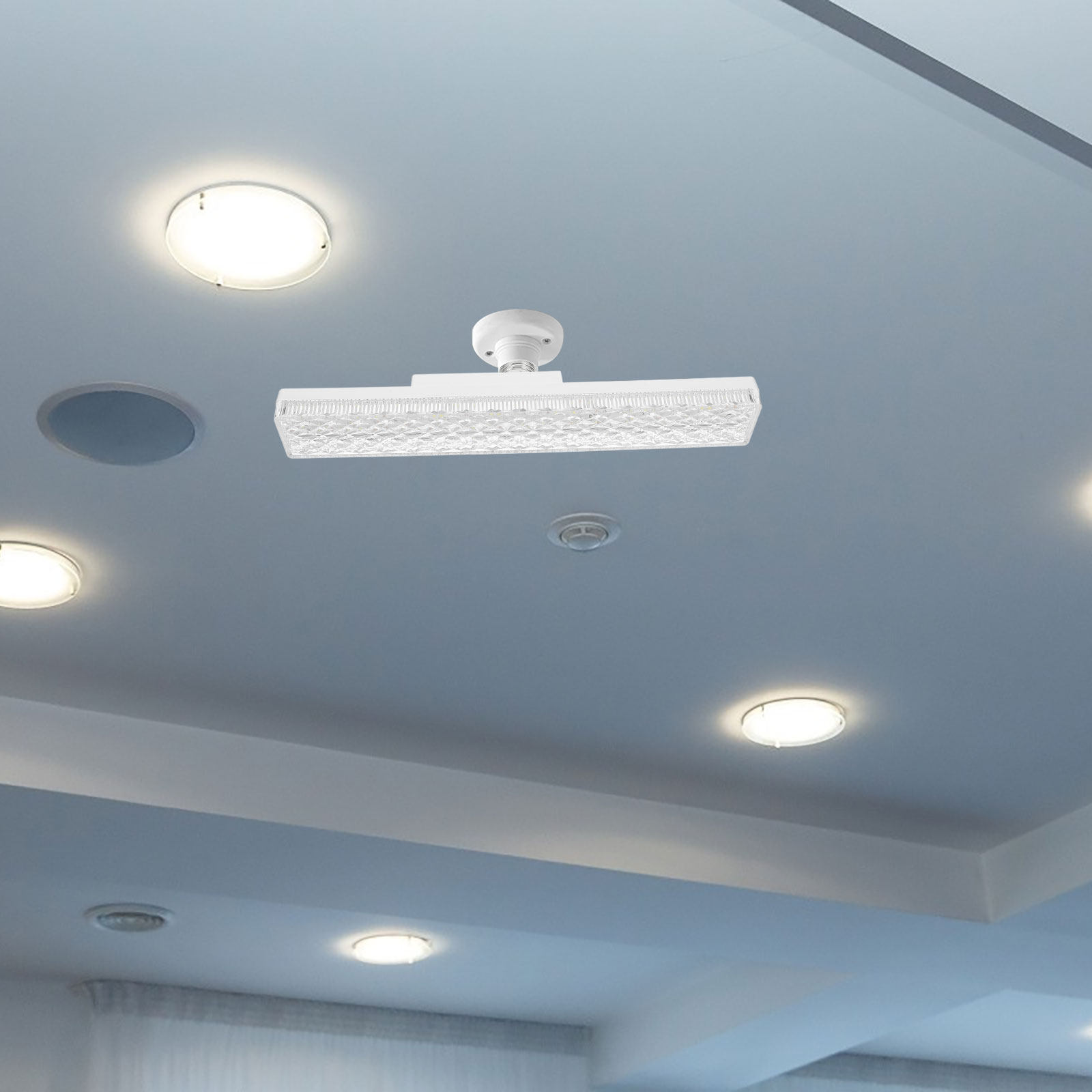 18W E27 LED Strip Light Rectan - Home Living Bathroom Vanity ulasan dan harga